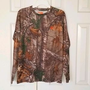 ❤❤❤ EUC Men's Game Winner Realtree Camo Shirt Size S